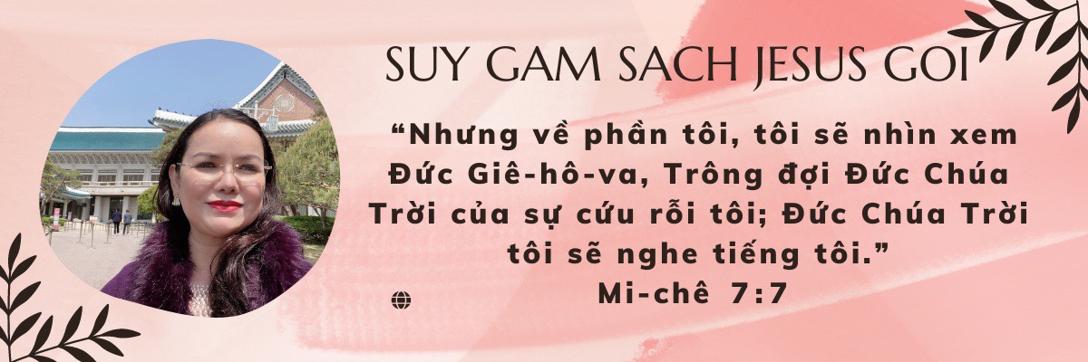 SUY GẪM SÁCH JESUS GỌI 