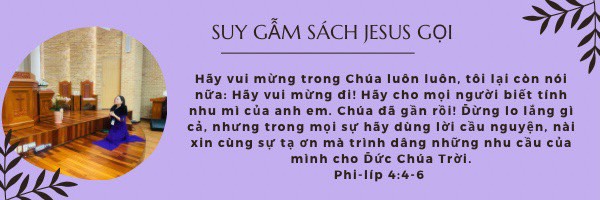 SUY GẪM SÁCH JESUS GỌI 